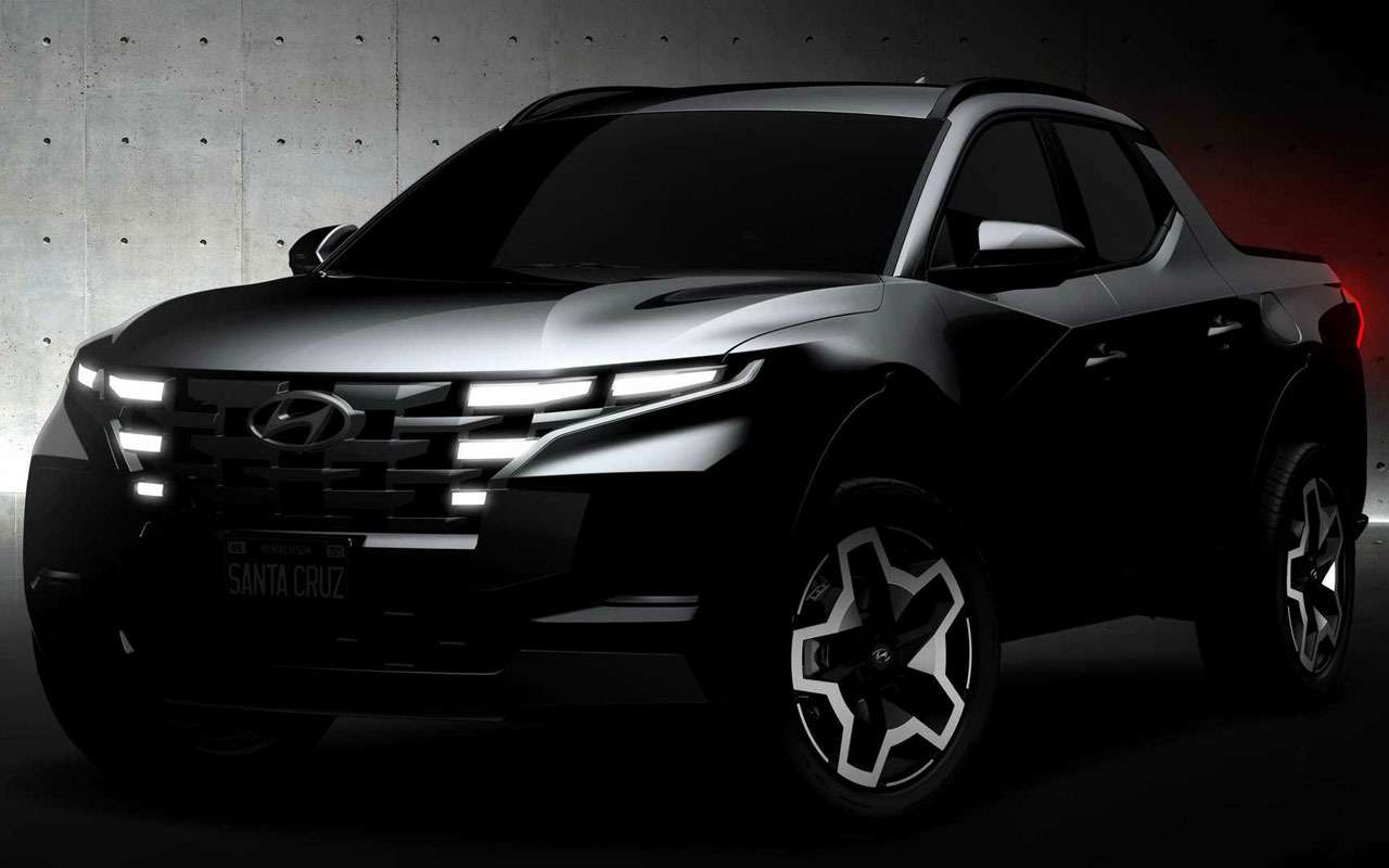 Hyundai Santa Cruz — первые фото кросспикапа