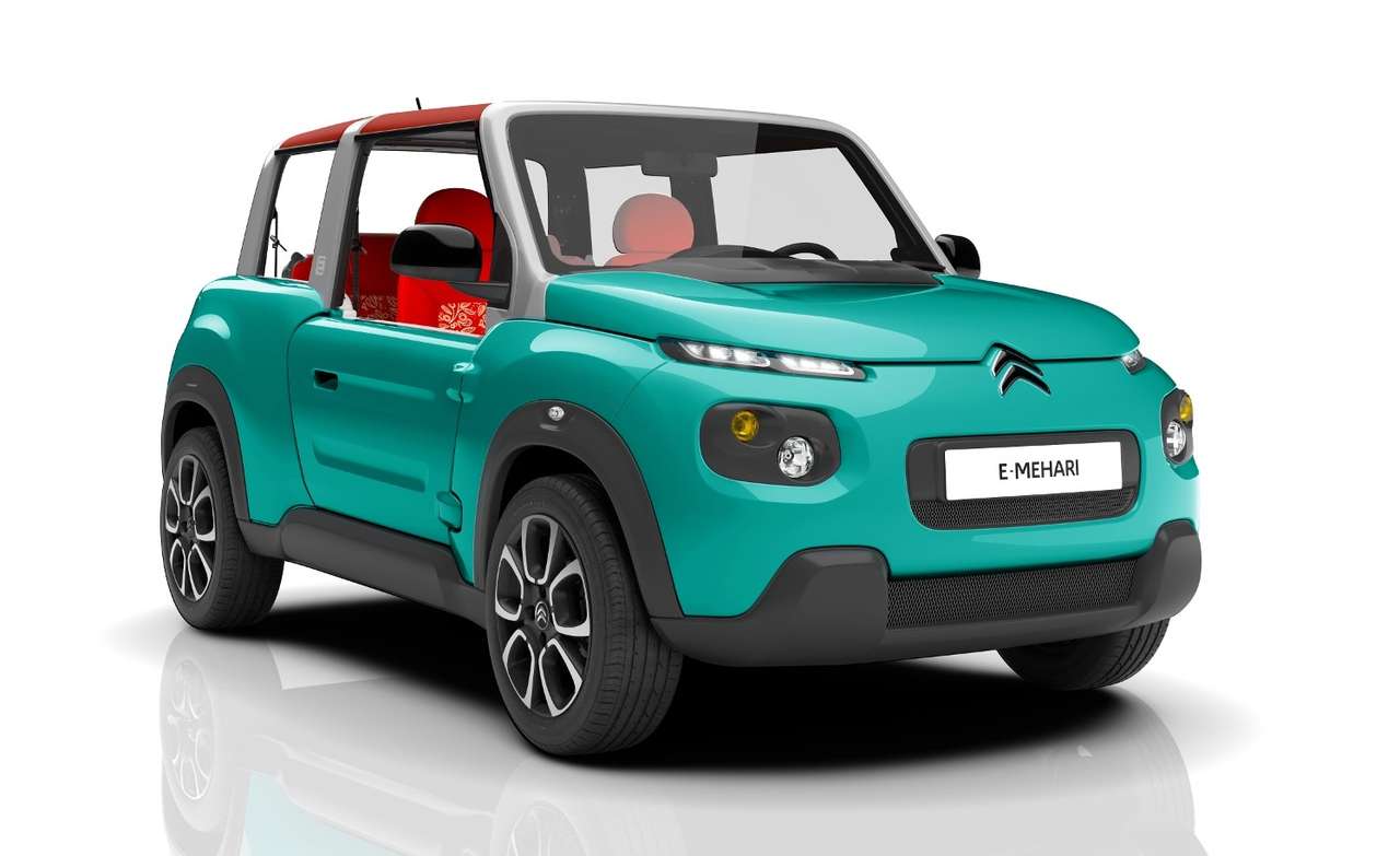 Citroen E-Mehari: лазурь плюс электричество