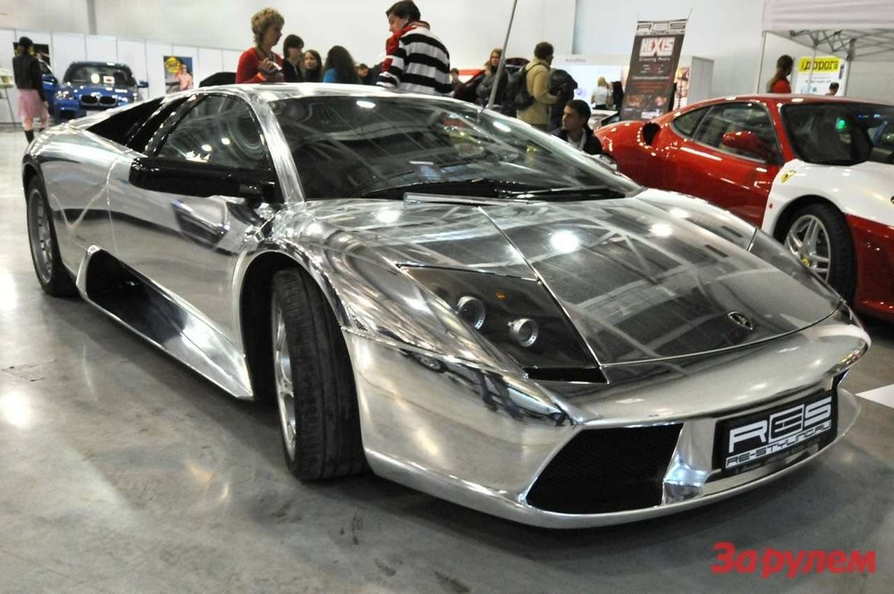Lamborghini Murcielago обтянутая фальгой