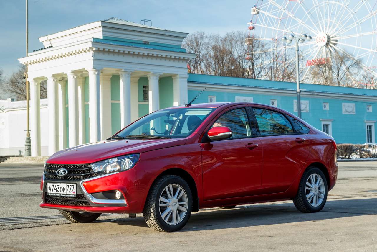 Lada Vesta из парка ЗР: весенние сюрпризы