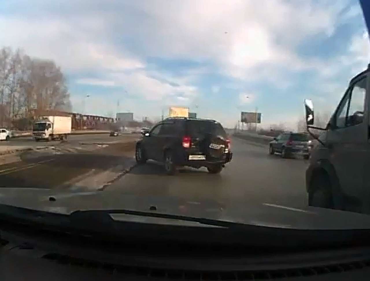 Жена знает, кто виноват в ДТП (ВИДЕО)