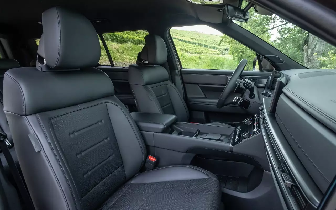 Интерьер Hyundai Santa Fe