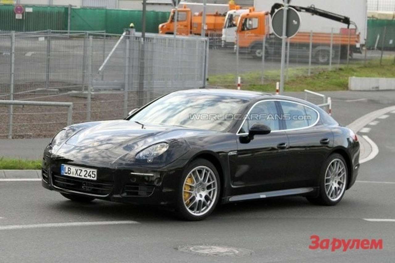 Porsche Panamera готовят к фейслифтингу