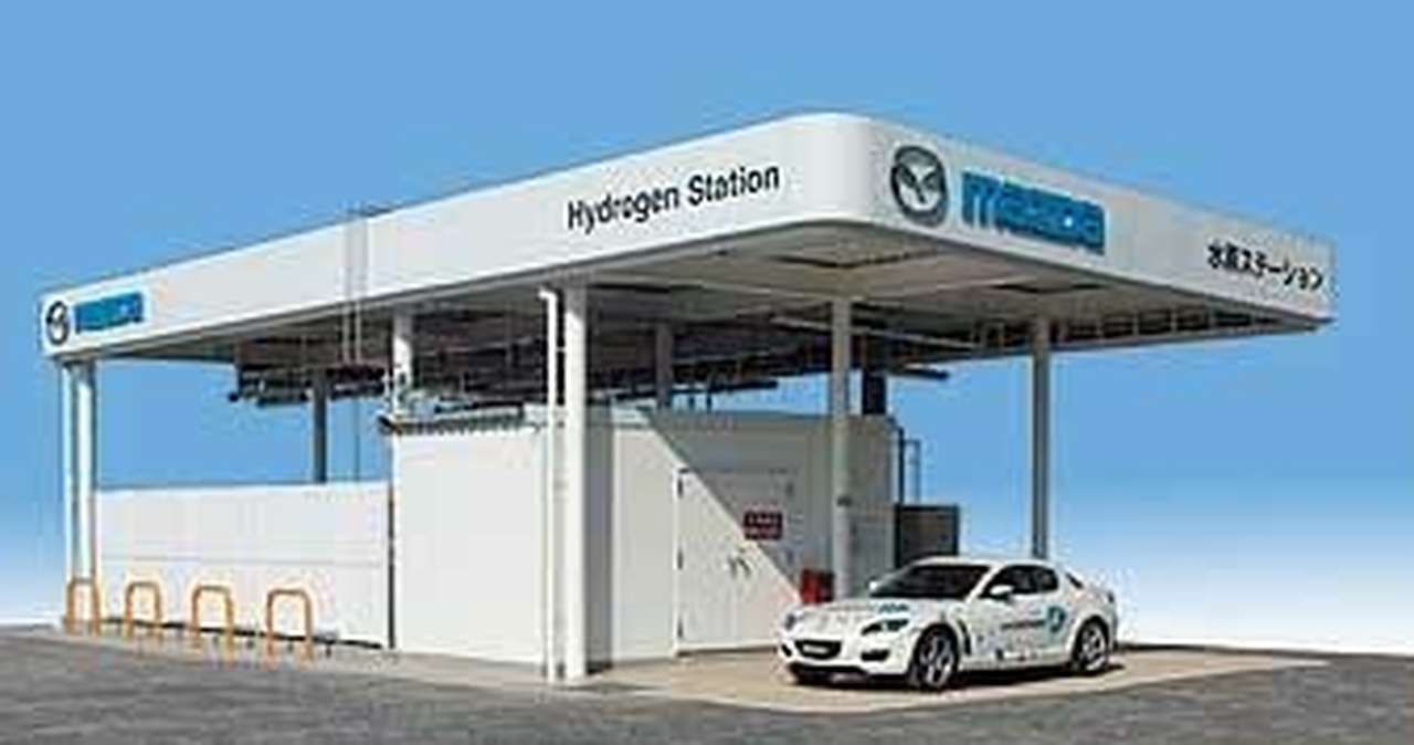 Mazda открывает водородную АЗС