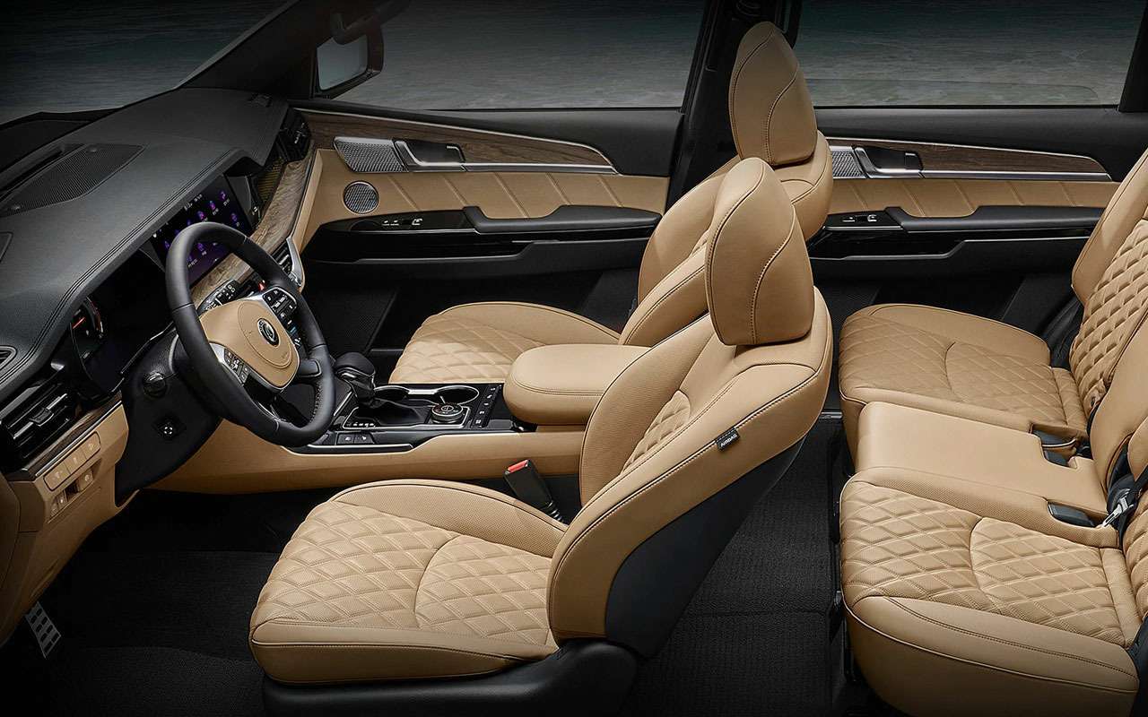 Kia Mohave научили усаживать водителя правильно