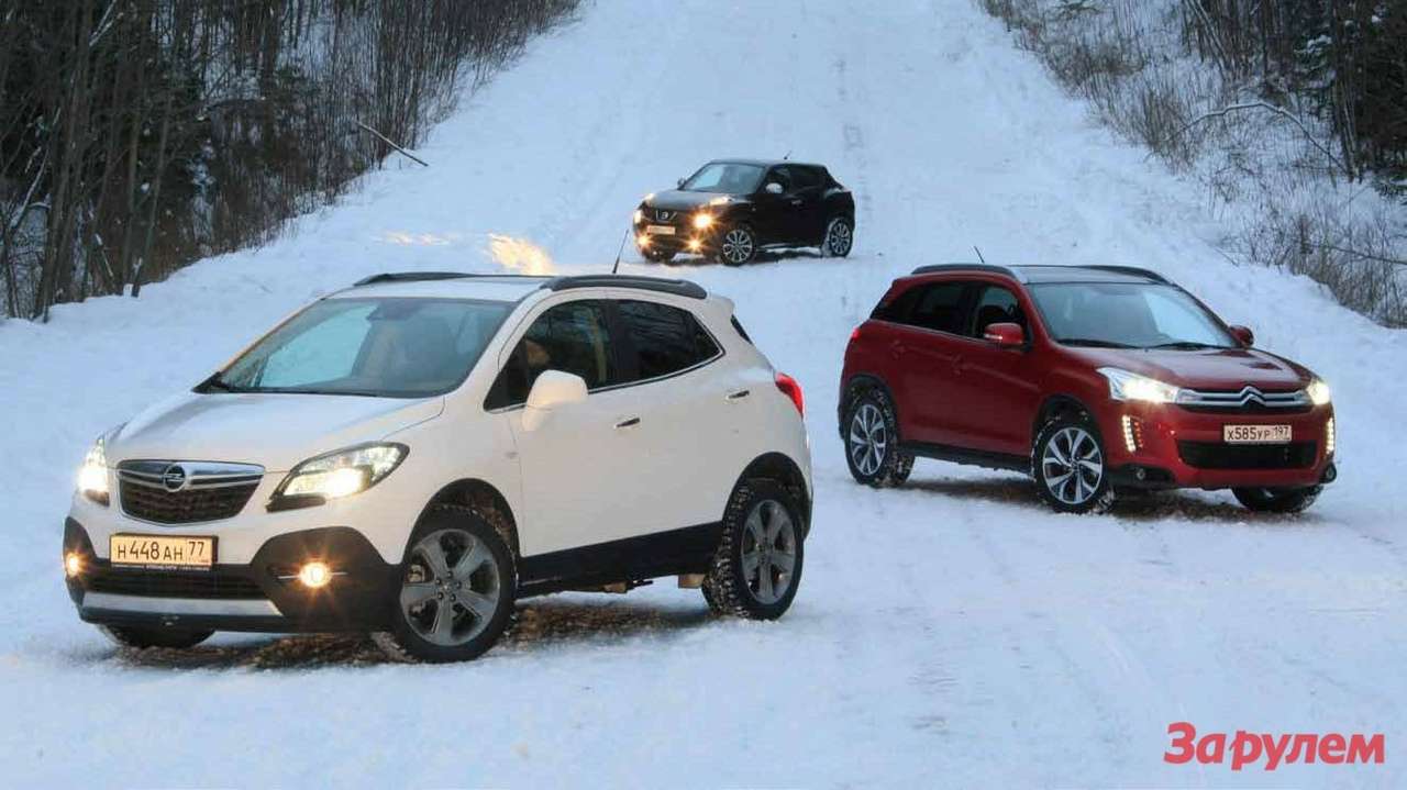 Nissan Juke, Citroen C4 Aircross, Opel Mokka