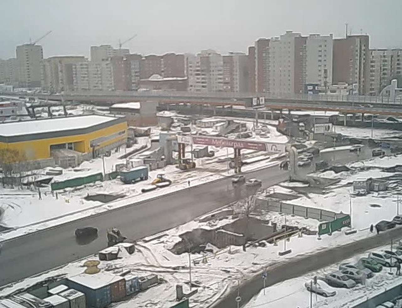 Тюмень, ул. Широтная. Фото с сайта «Пробки из окна»