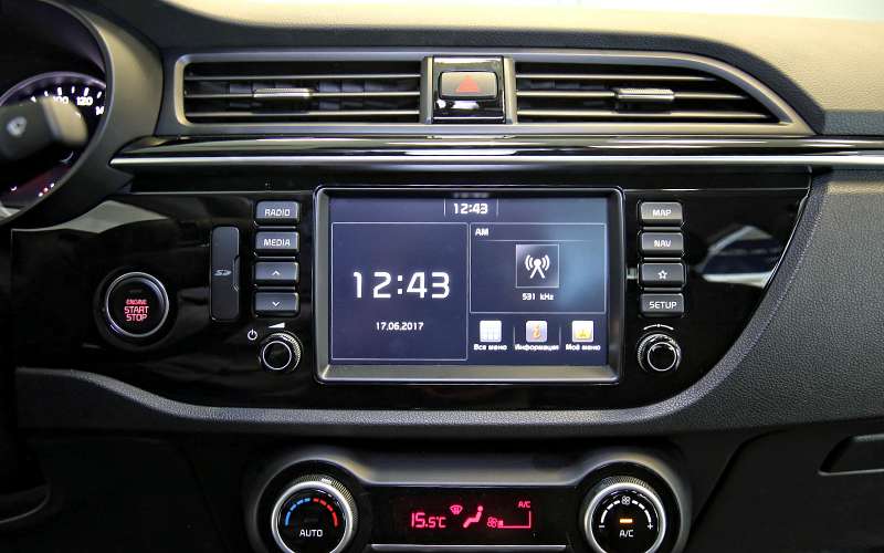 Киа рио подключение телефона Новый Kia Rio - первый российский тест