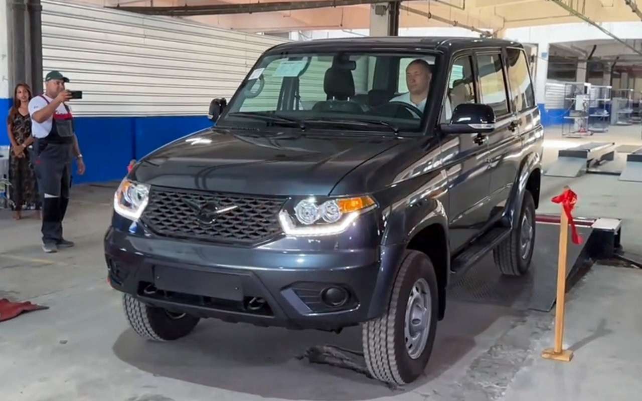 Гавана, 5 апреля 2025 года. Церемония съезда первого собранного на Кубе автомобиля УАЗ