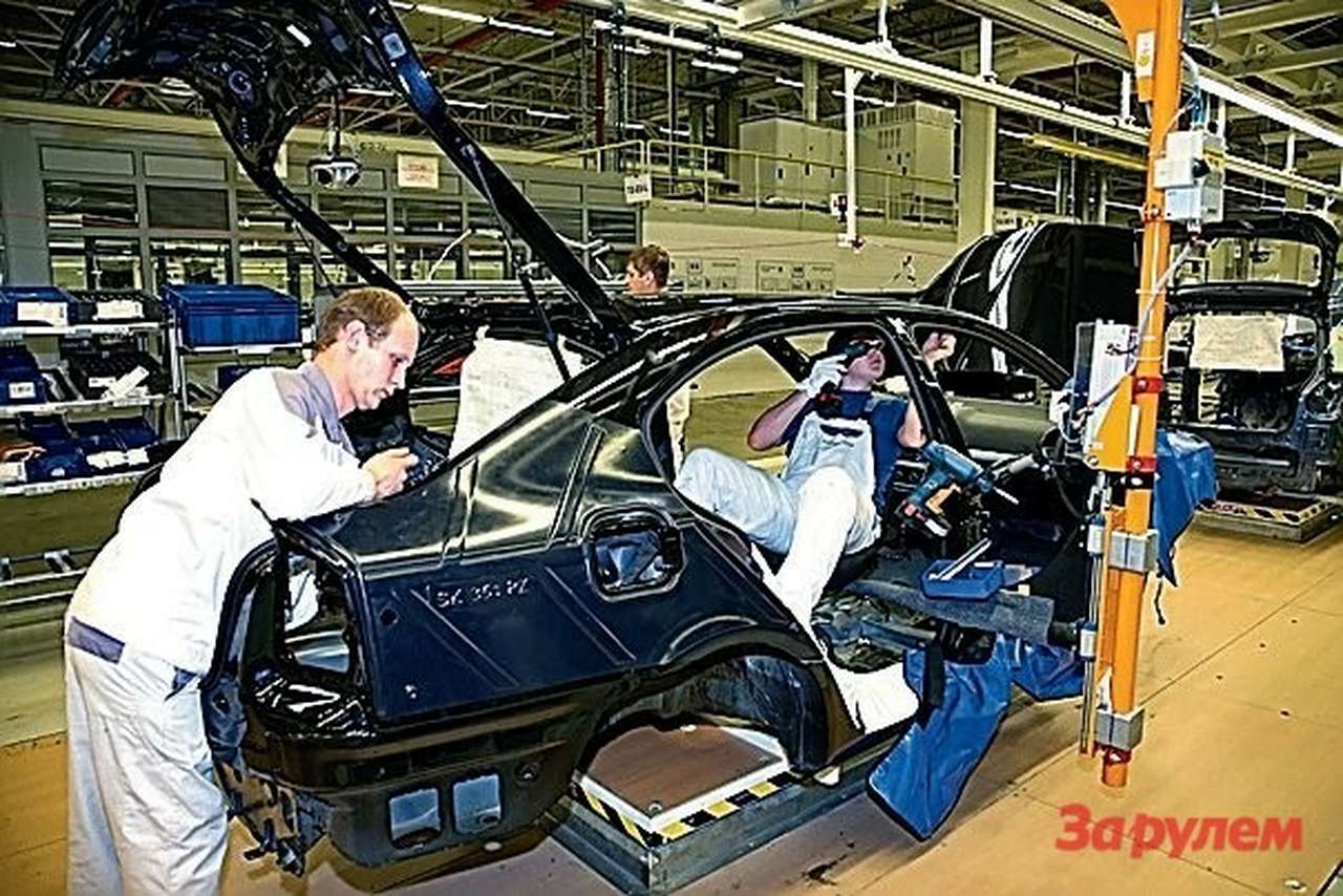 Завод VW в Калуге возобновил работу
