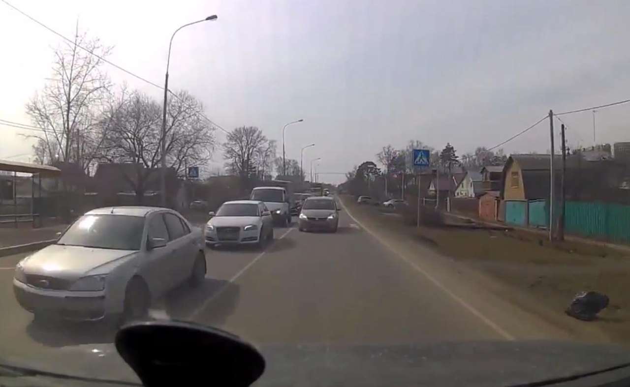 Опять встречка! (ВИДЕО)