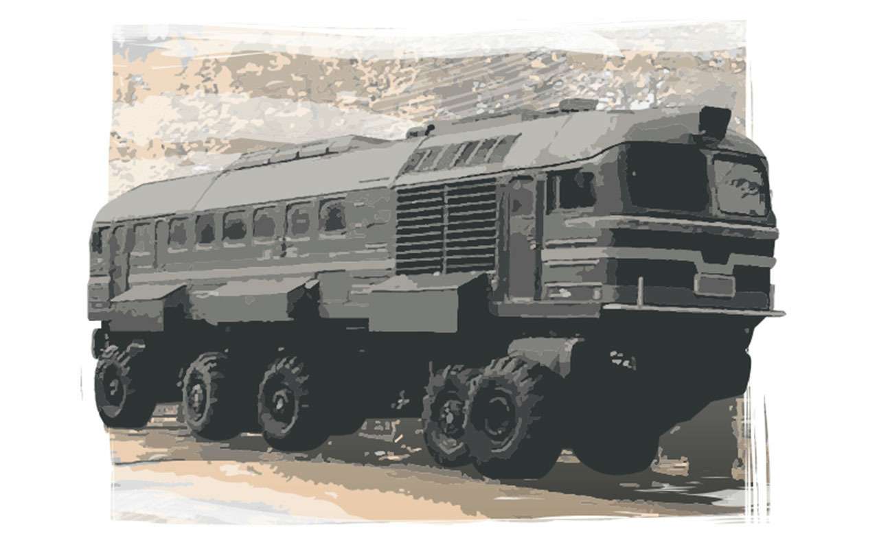 Тепловоз + МАЗ: неизвестный отечественный гибрид