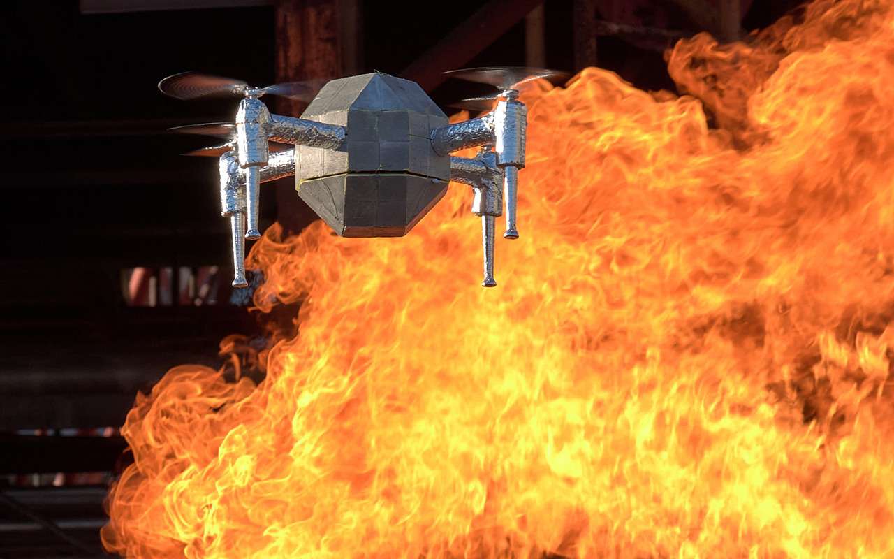 Дрон, спасающий человеческие жизни