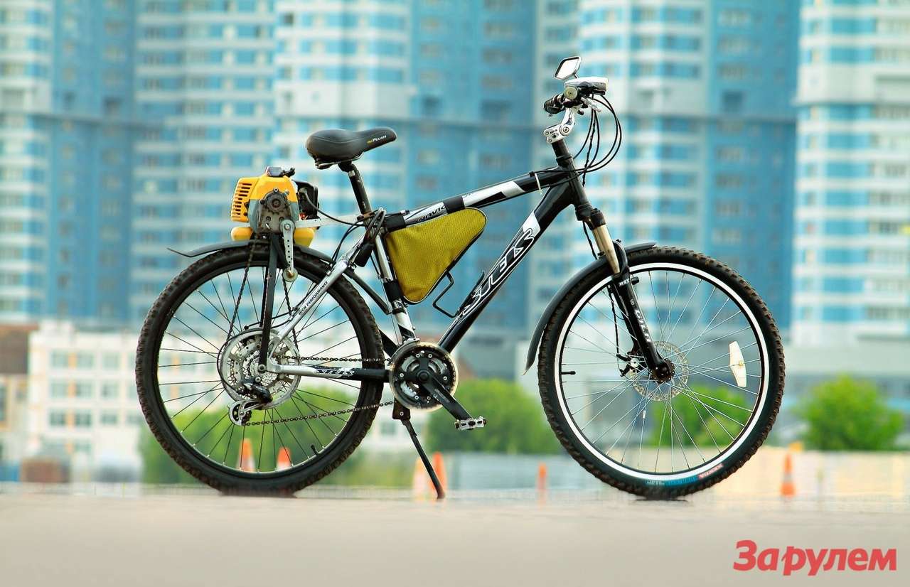 Маунтинбайк с моторчиком – тема носится в воздухе. Однако в металле она воплощается либо в виде концептов, либо строится энтузиастами (особенно в этом преуспели французы).