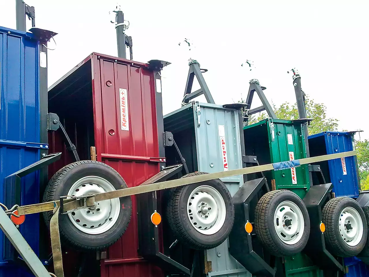 Все о легковых автоприцепах: парное катание