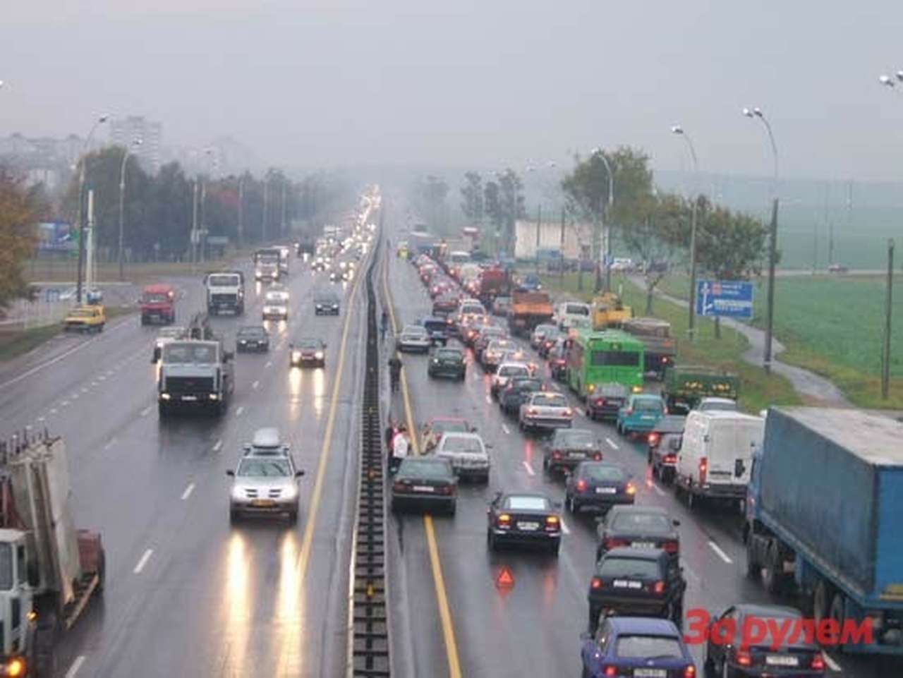 Власти полагают, что к запрету въезда фур на МКАД все успели подготовиться