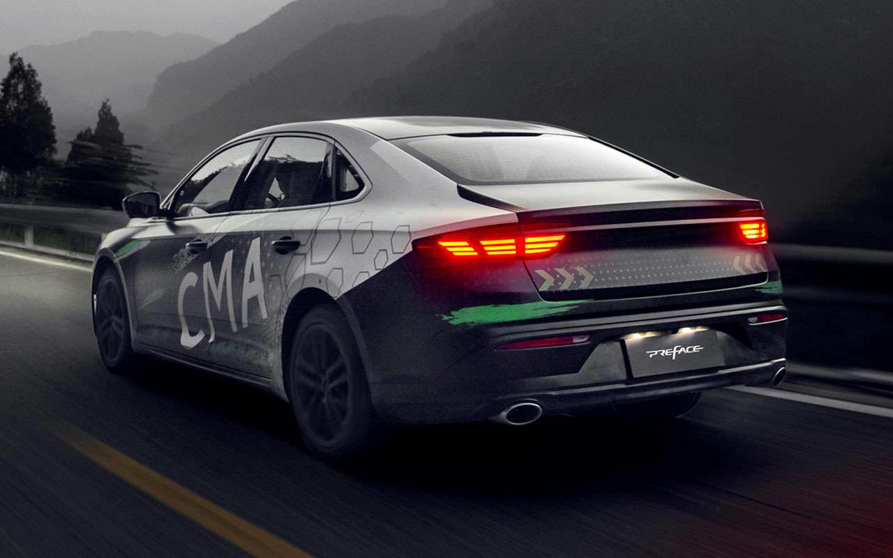 Geely привезет в Россию таинственную новинку