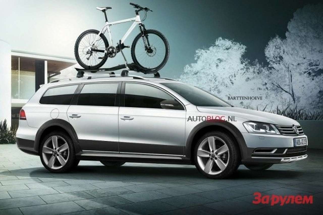 Появился рендер универсала Volkswagen CrossPassat