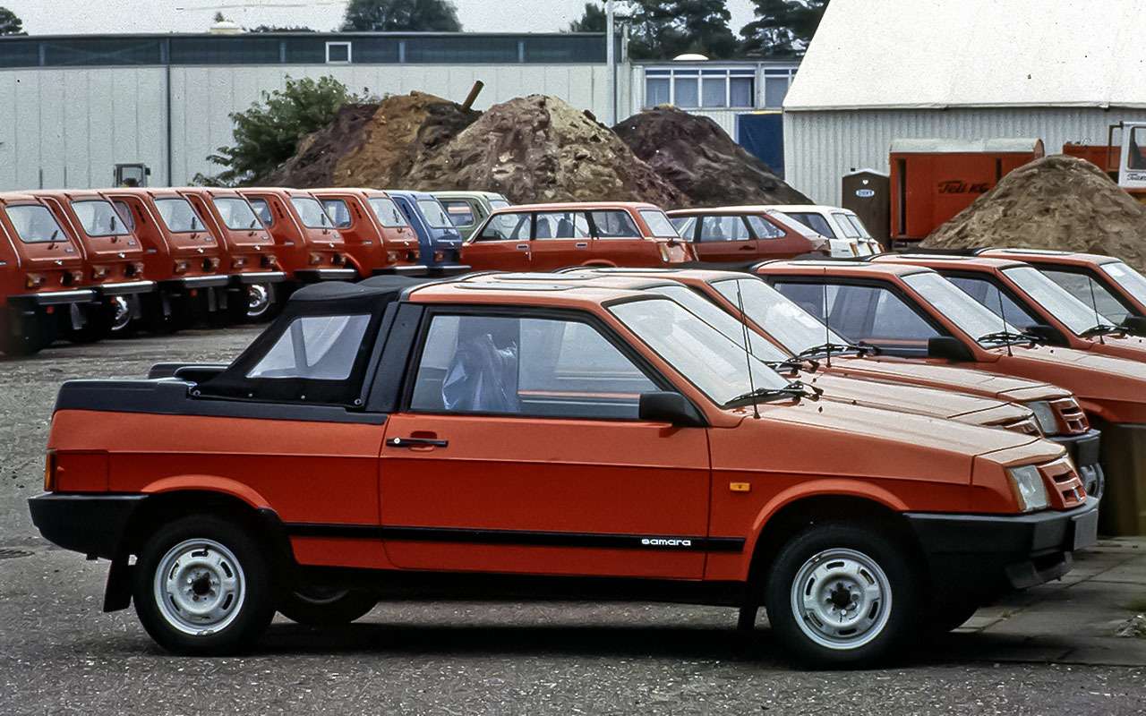 В советские времена немецкие, французские, западногерманские и некоторые иные экспортеры наших машин делали кабриолеты разных версий из Нивы и ВАЗ-2108. Некоторое количество таких машин, в качестве реэкспорта, вернулись на родину в 1980-х и вызвали на наших улицах живой интерес водителей и прохожих.