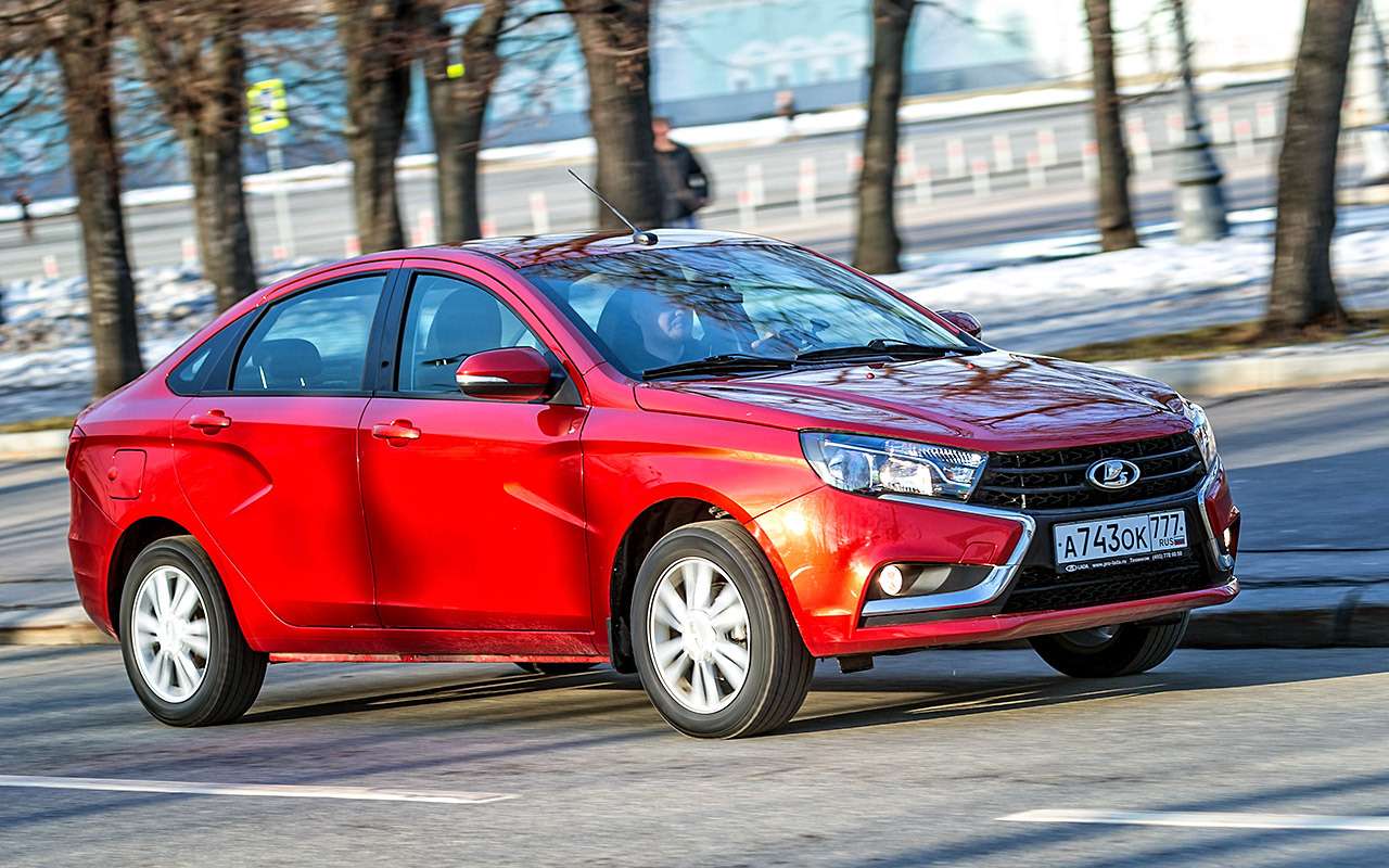 Lada Vesta из парка ЗР