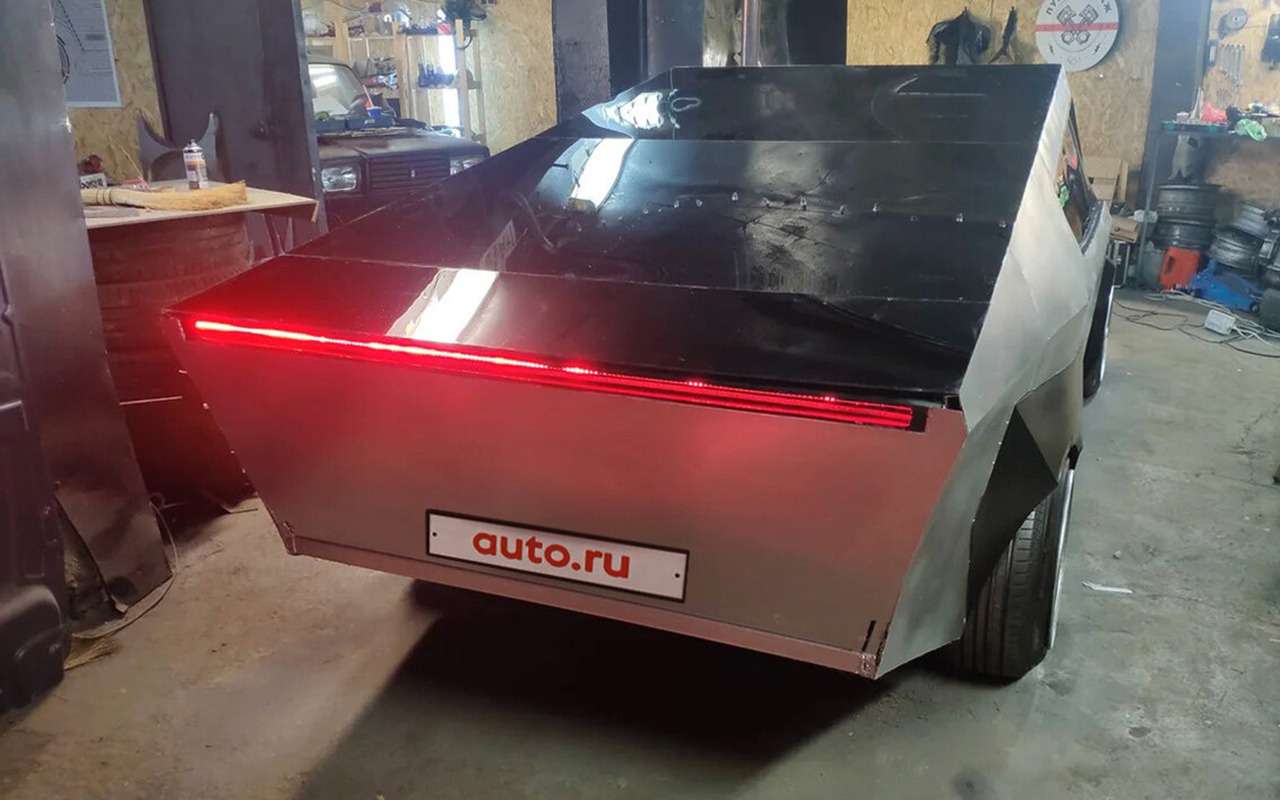 Умельцы из Химок продают свой самодельный Cybertruck