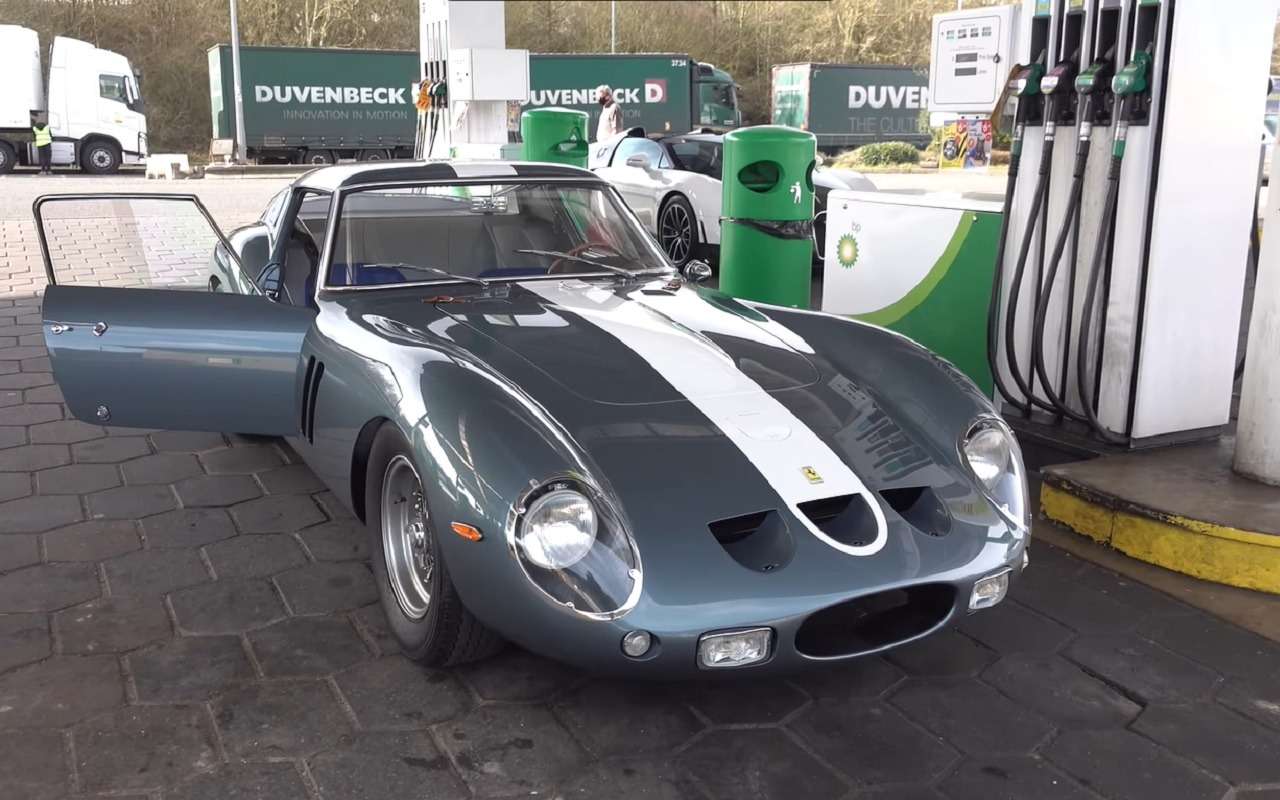 Как едут 50 млн долларов: прогулка на уникальном Ferrari 250 GTO (видео)