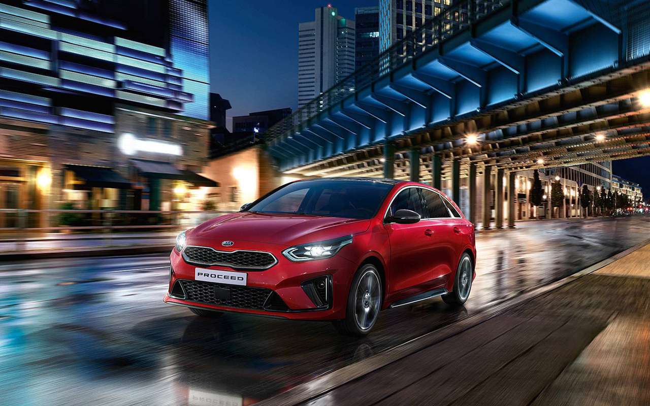 Kia ProCeed превратился из универсала в серийную модель меньше чем за год