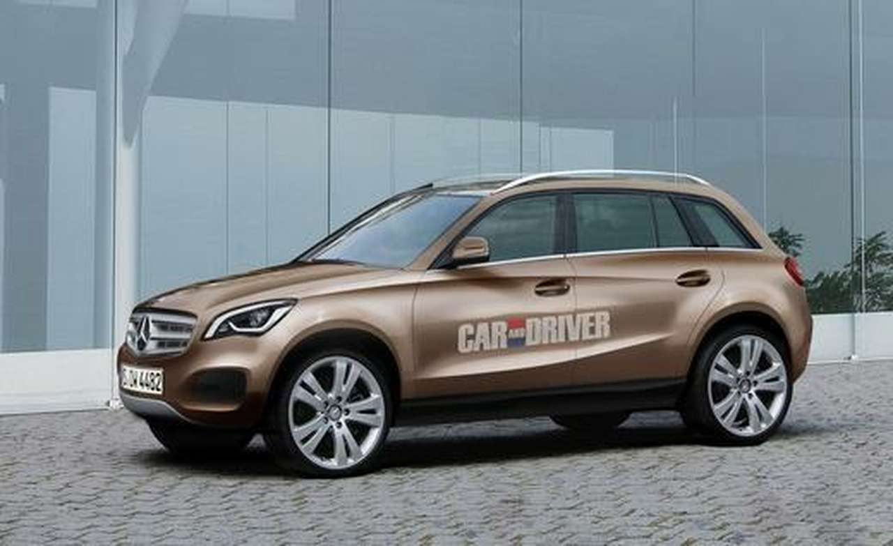 Mercedes превратит А-класс в кроссовер
