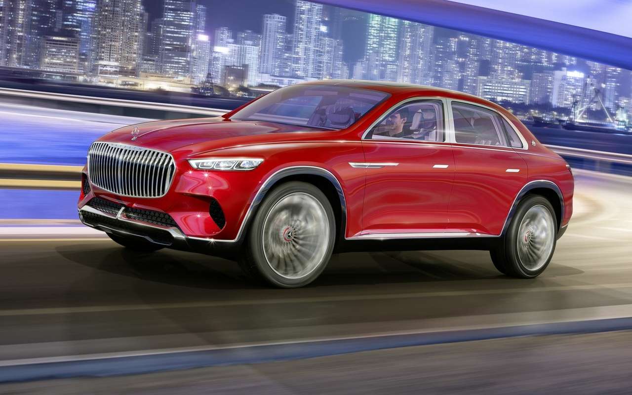 Mercedes-Maybach Ultimate Luxury сочетает в себе преимущества представительского седана и кроссовера. Разработчики уверяют, что изобрели новый тип кузова.