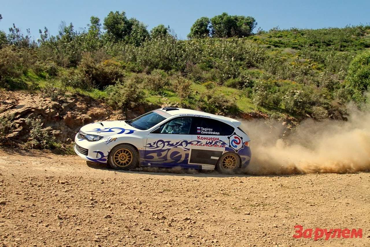 Российский экипаж Тагиров/Завершинская на 2 этапе Чемпионата Мира PWRC