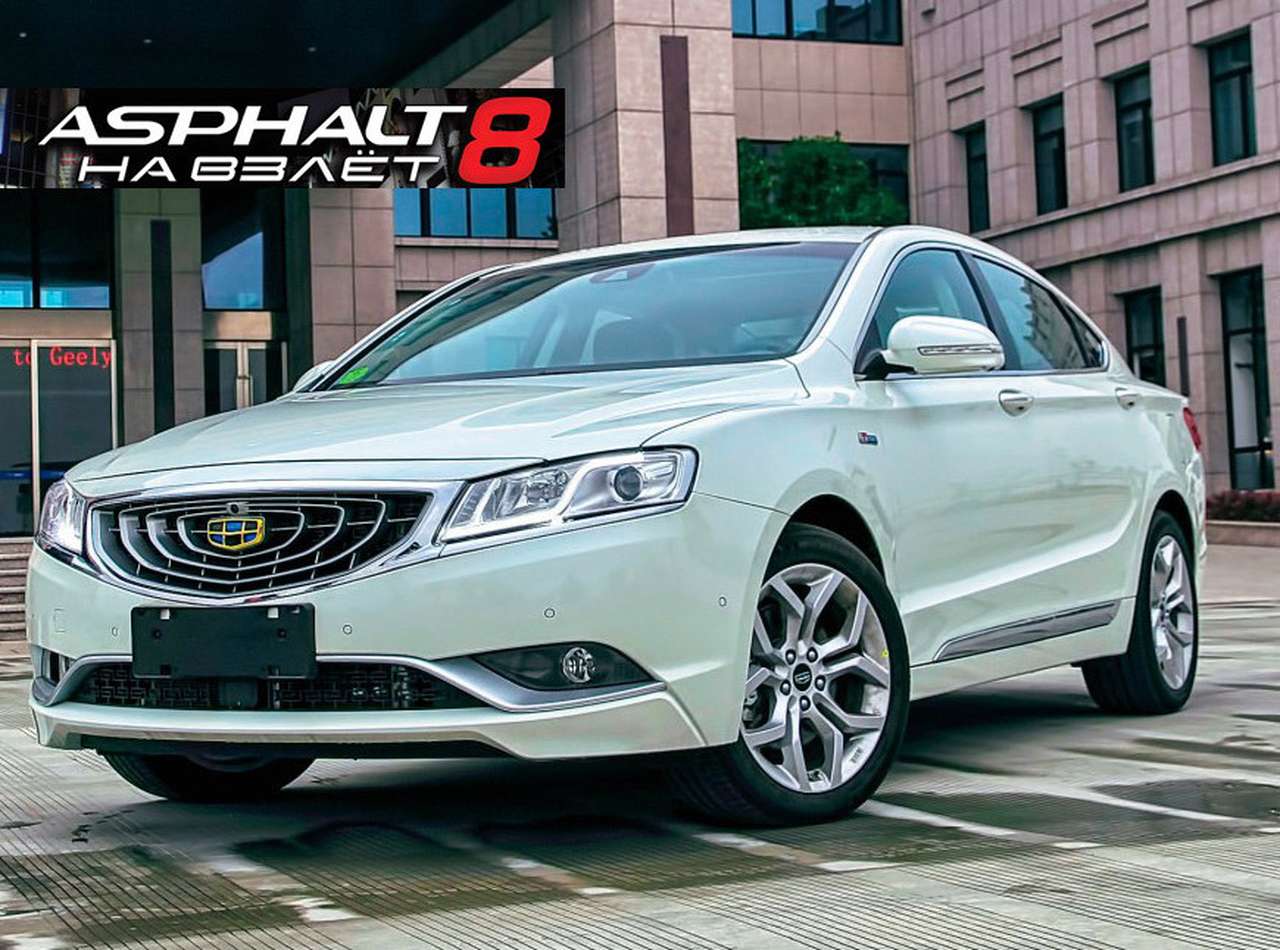 Geely GC9 облюбовали создатели видеоигр