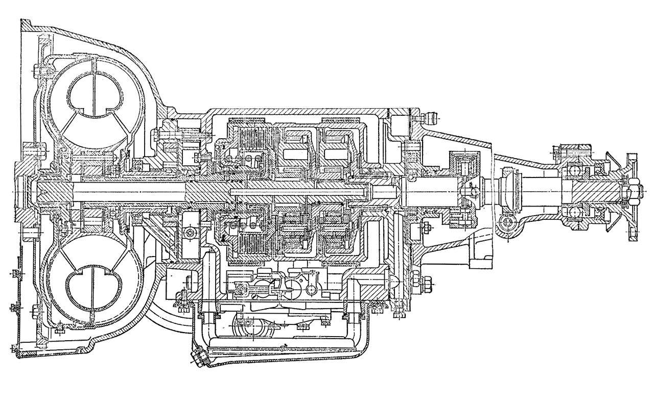 КПП ЗИЛ-114. Коробка автомат ЗИЛ 114. АКПП ЗИЛ 114 чертеж. ЗИЛ 114 коробка передач гидромуфта.