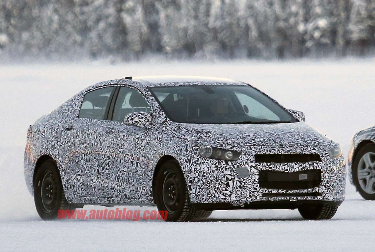 Новый Chevrolet Cruze - первые фото