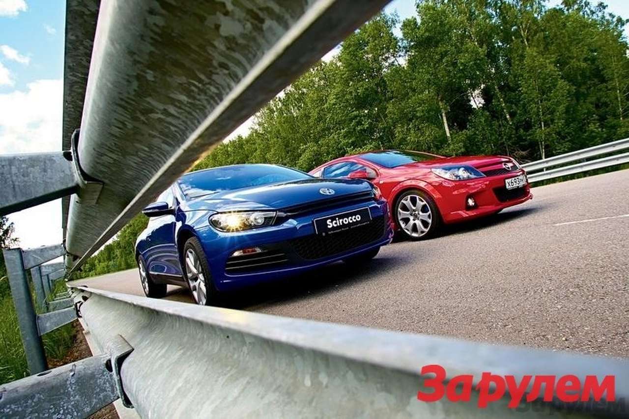 VW Scirocco, Opel Astra OPC: Кандидат в мастера (ВИДЕО)
