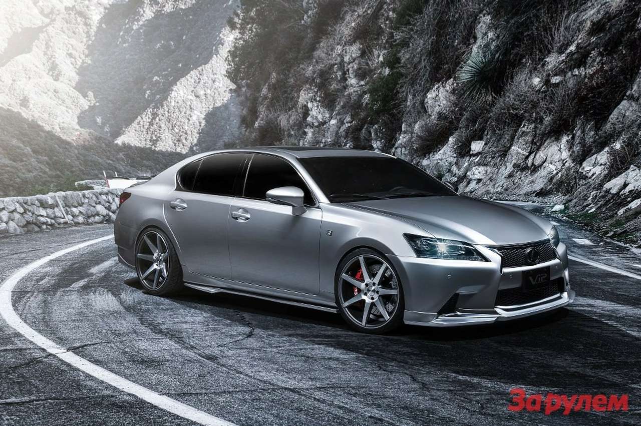 Lexus покажет на SEMA заряженный седан GS  