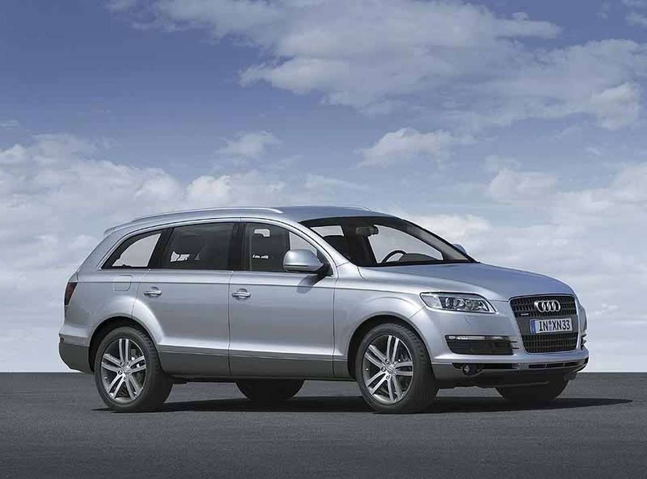 Audi Q7 выиграл в весе 22 кг за счет алюминия