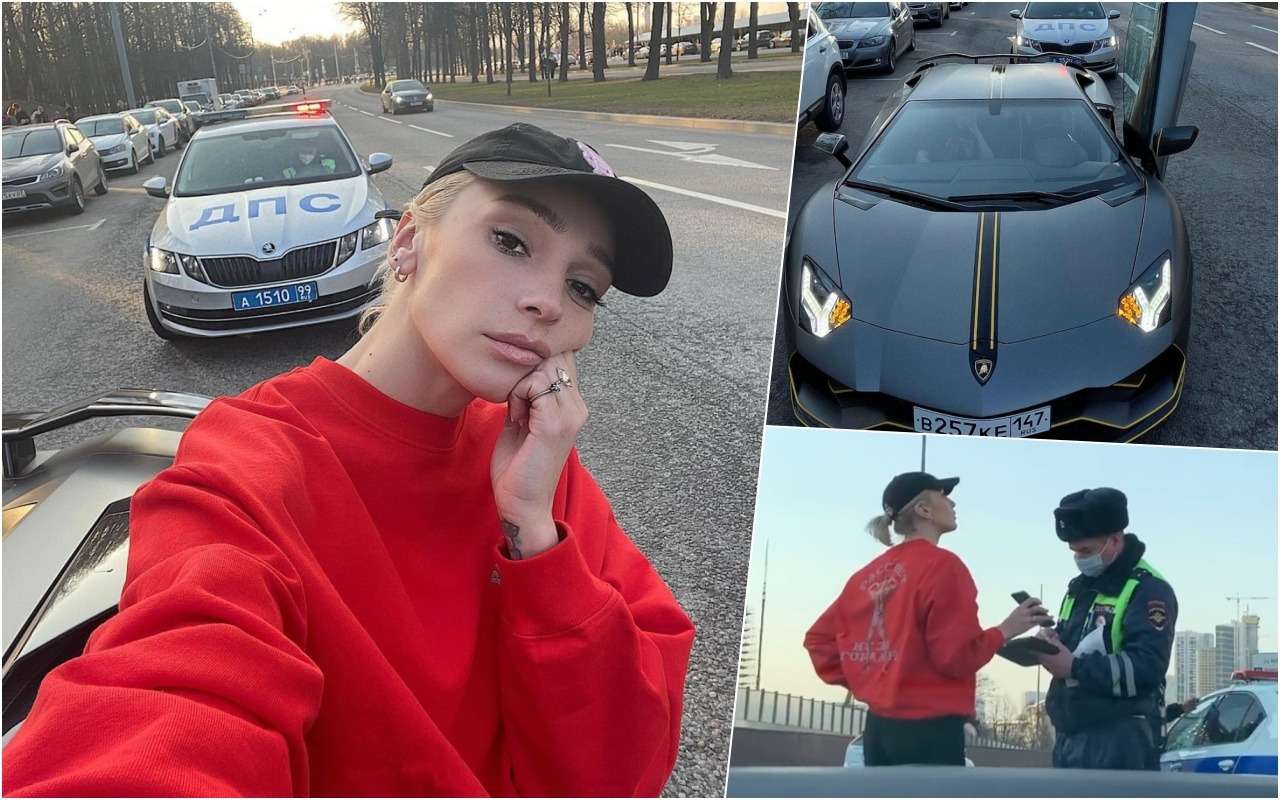 Снова блогер — у Ивлеевой конфисковали Lamborghini
