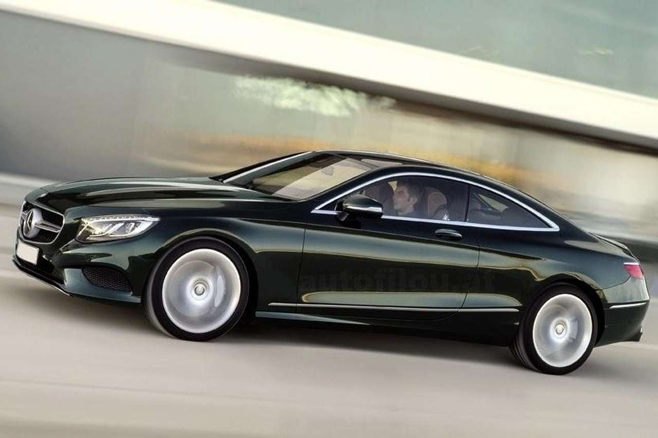 Появилось первое фото купе Mercedes-Benz S-класса