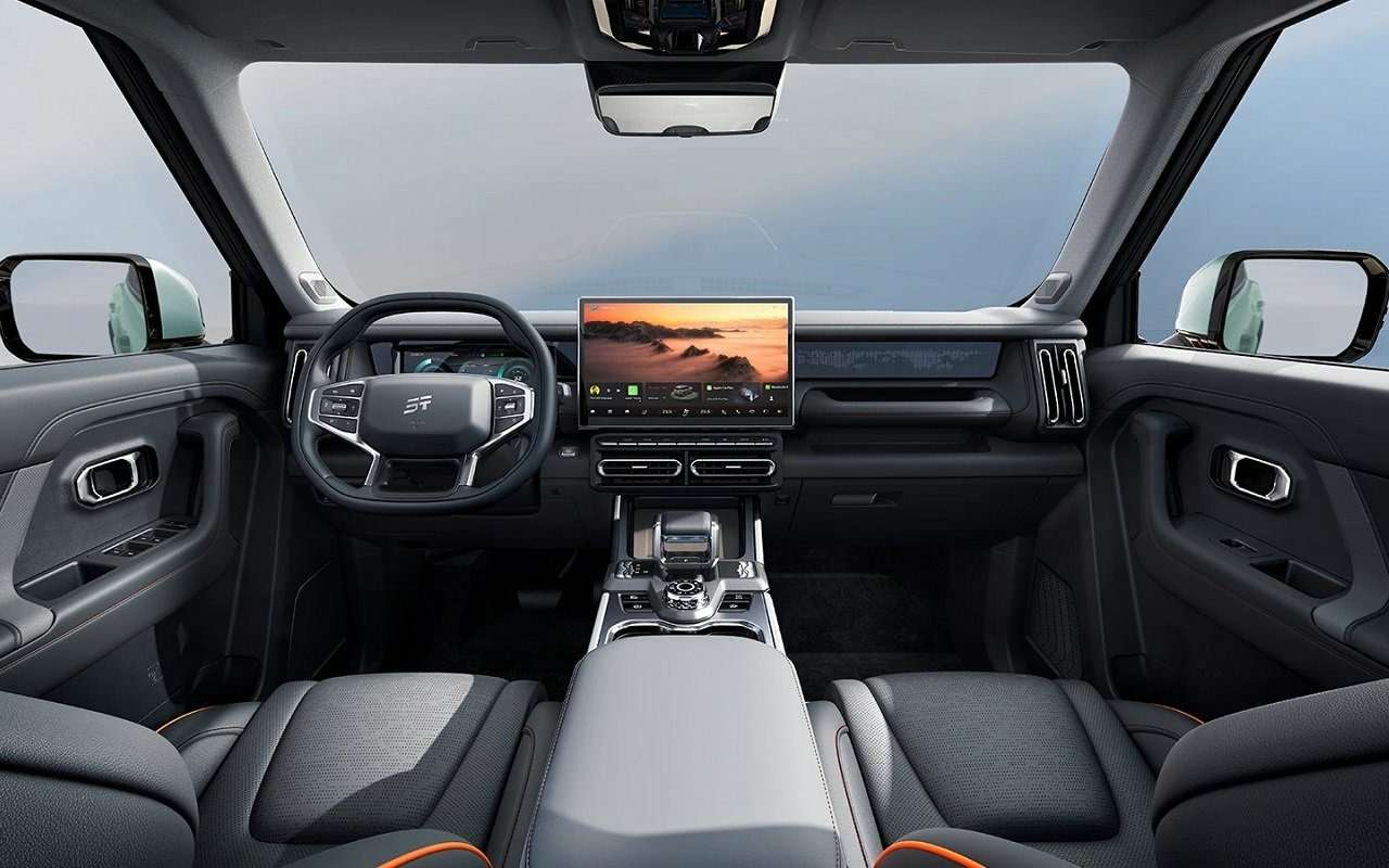 Интерьер Jetour T1