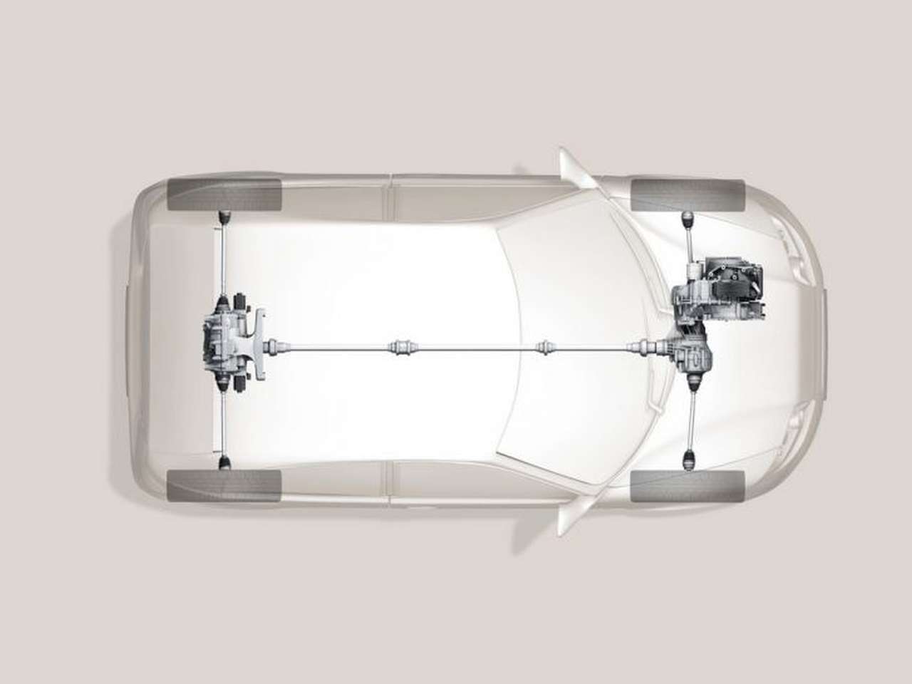 ZF предлагает добавить сцепление на выходе КП и на полуосях подключаемых колес