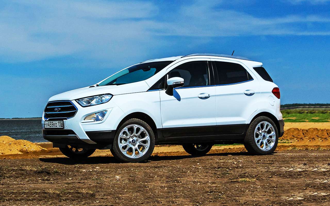 Обновленный Ford EcoSport: три цилиндра, автомат и полный привод