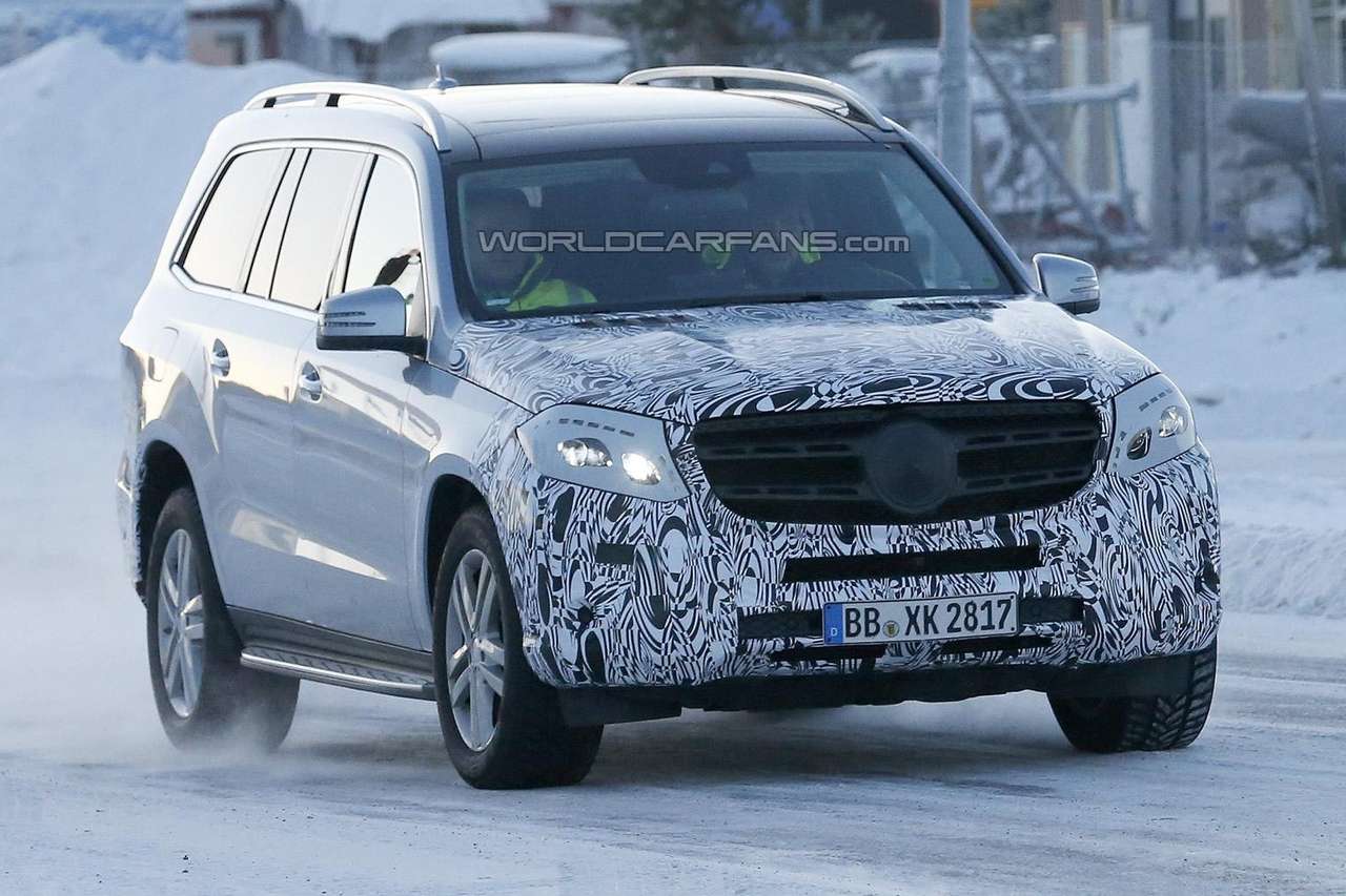 Впервые замечен Mercedes-Benz GLS – обновленный GL