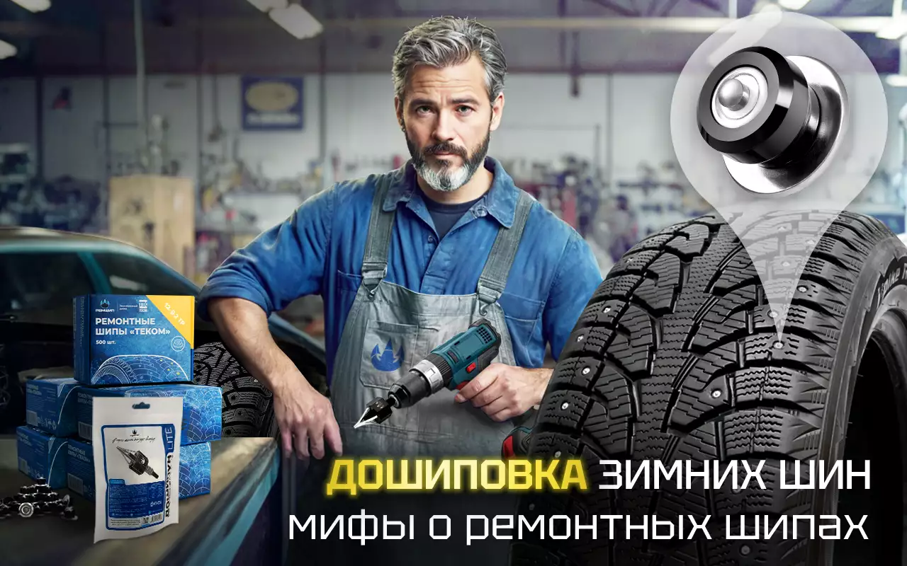 Топ-5 мифов о дошиповке: купить зимнюю резину или сэкономить без рисков?