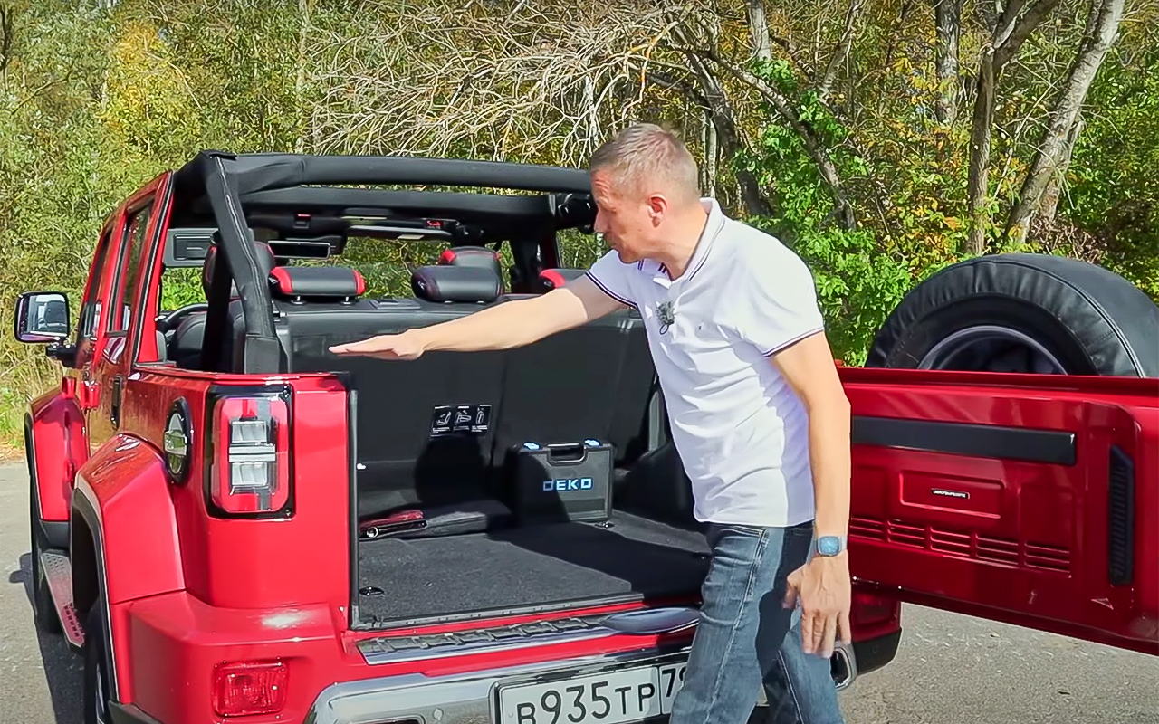 Первый тест BAIC BJ40 (видео)