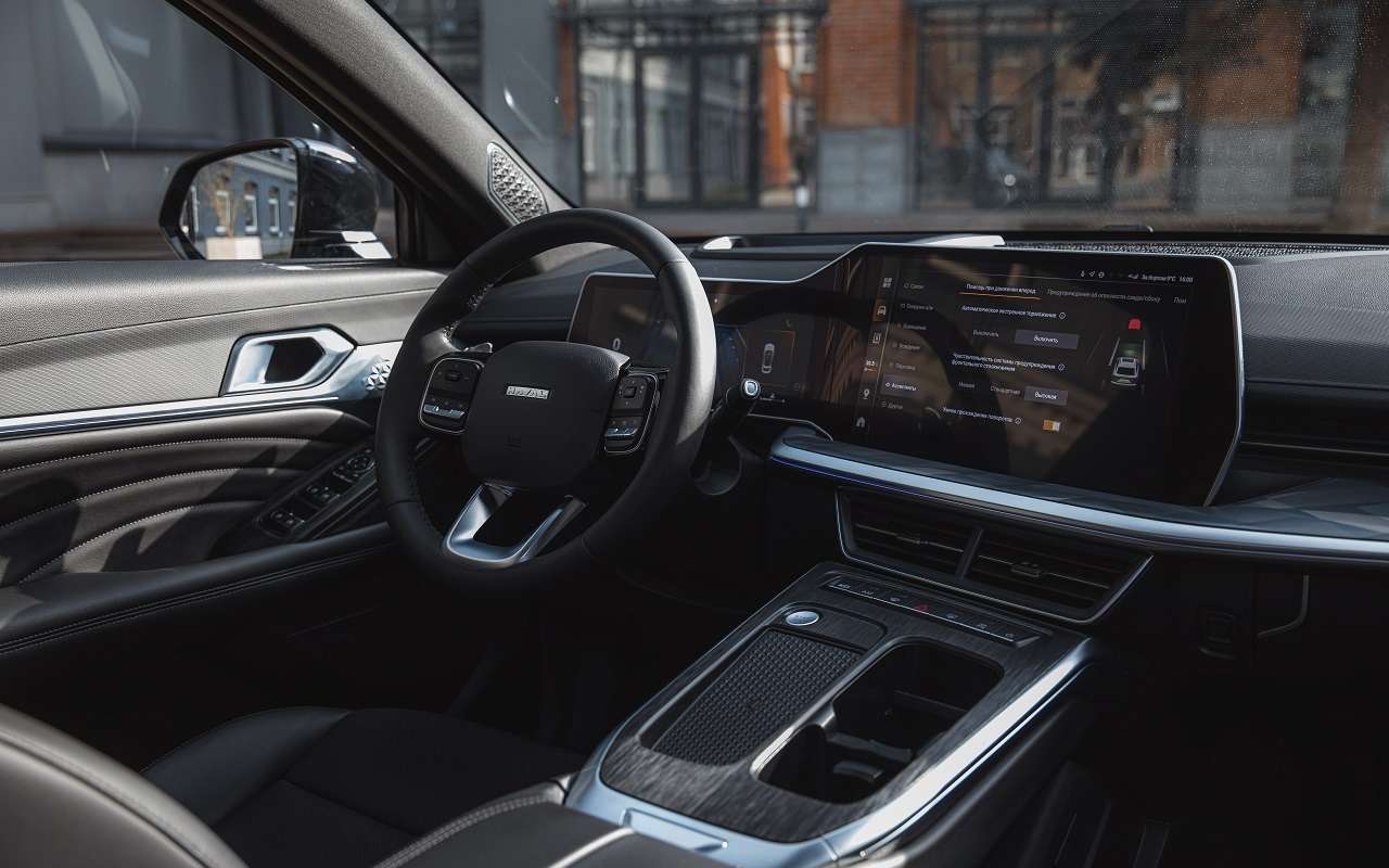 Интерьер Haval F7x
