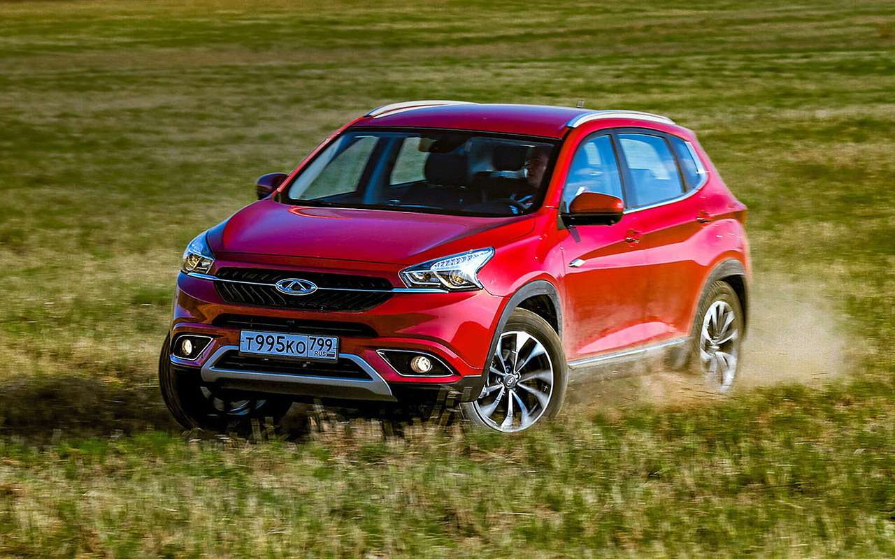 Новый кроссовер Chery Tiggo 7: 5 тестов на полигоне