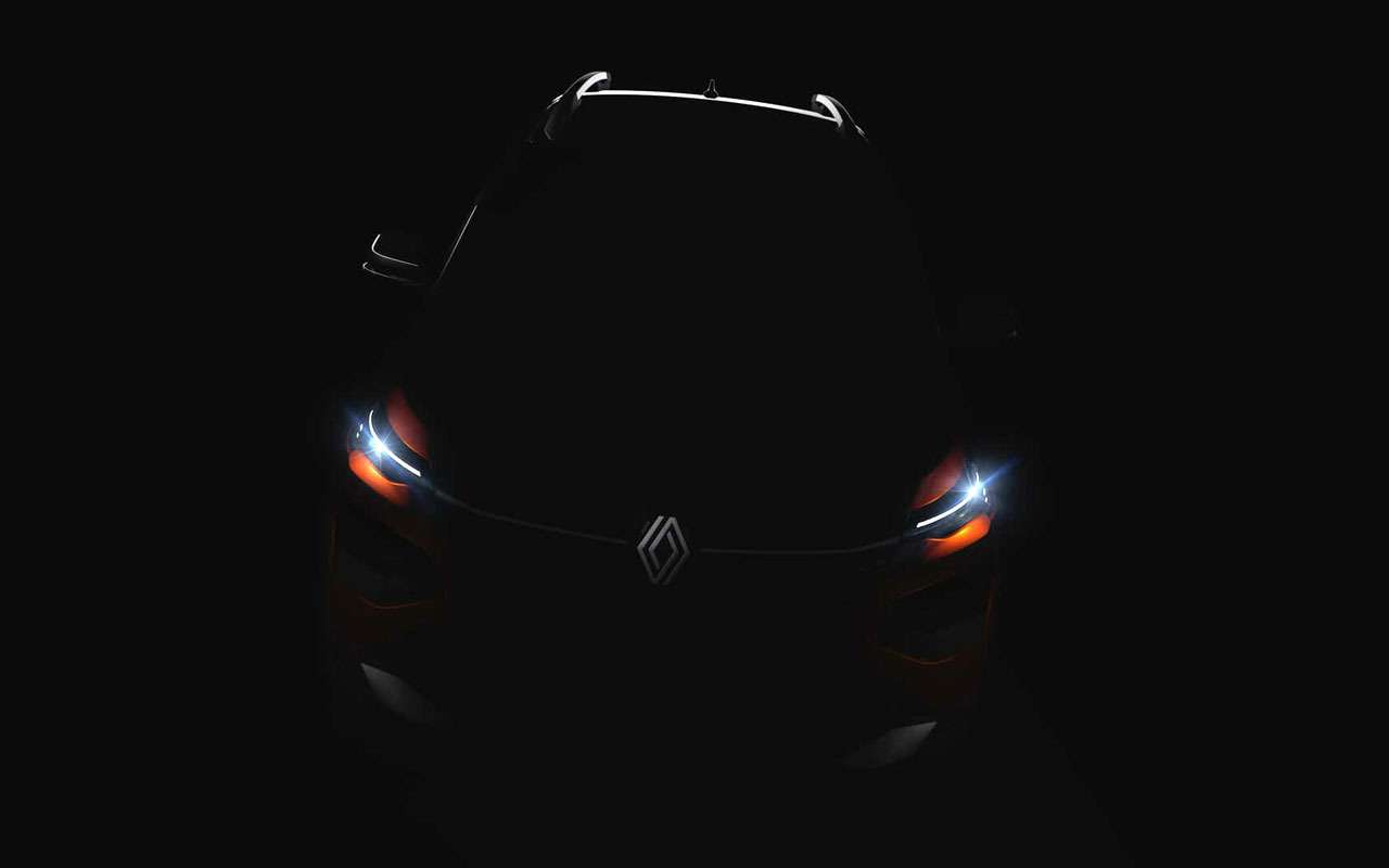 Тизер кроссовера Renault Kardian
