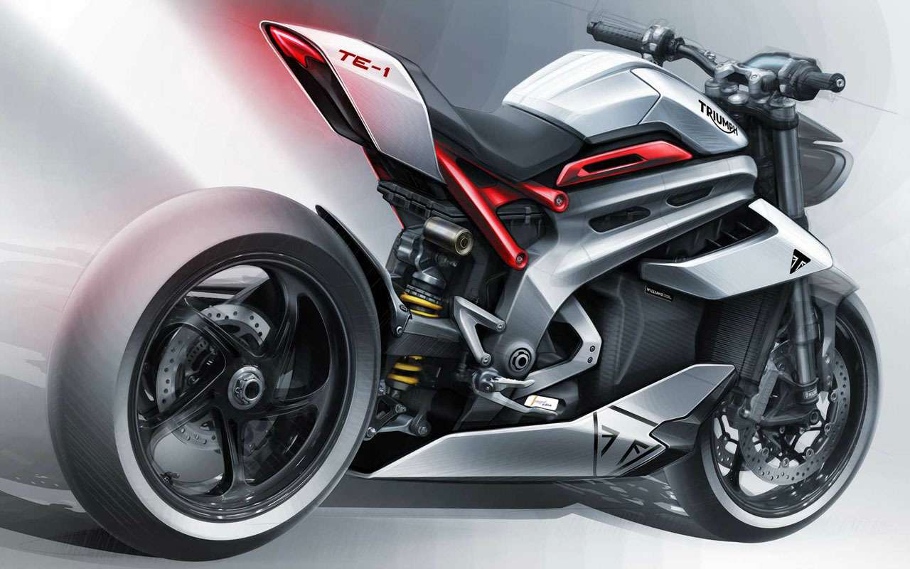 Triumph представила свой будущий электробайк