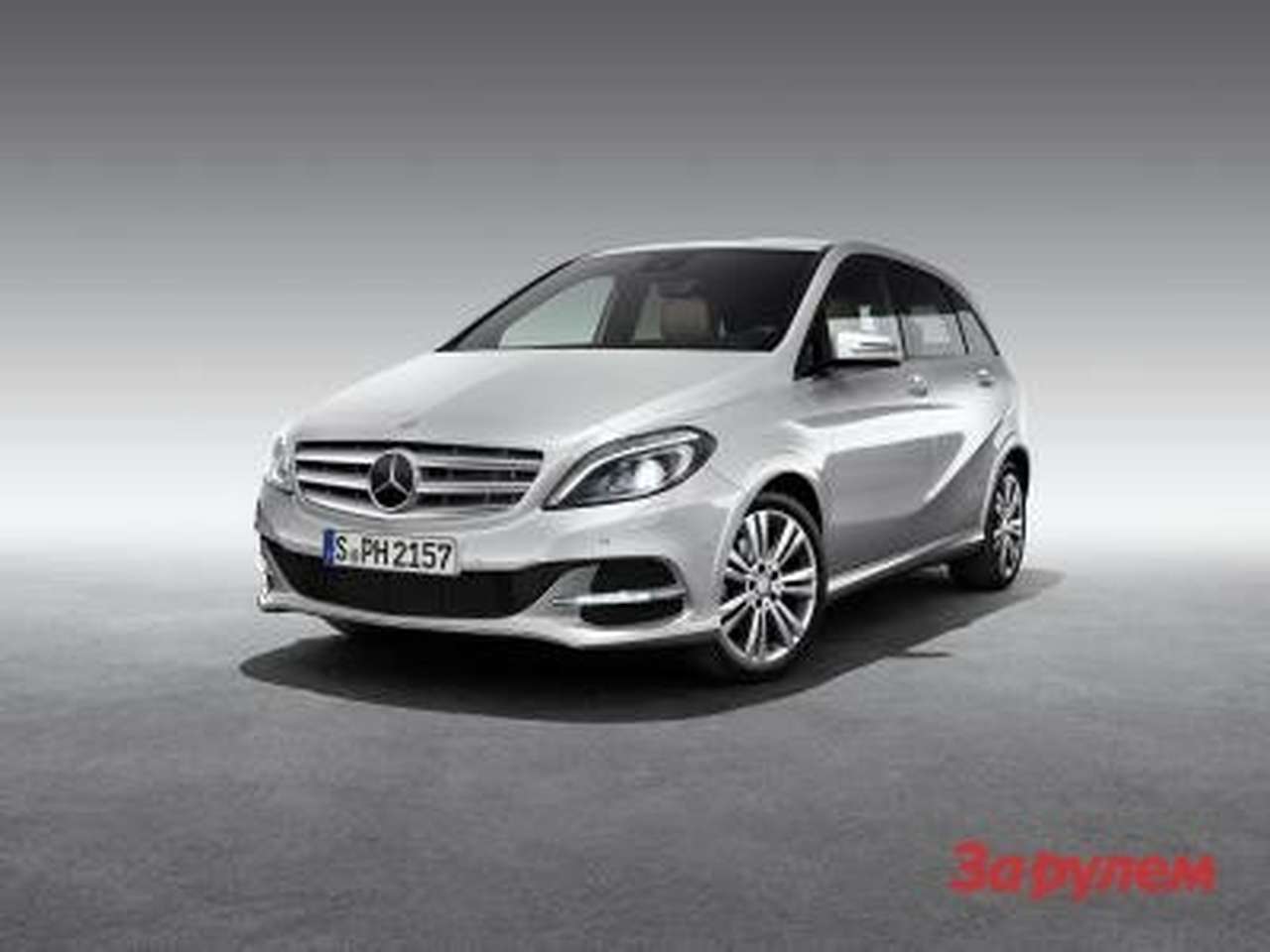 Mercedes-Benz подготовил к Парижу B-class на метане