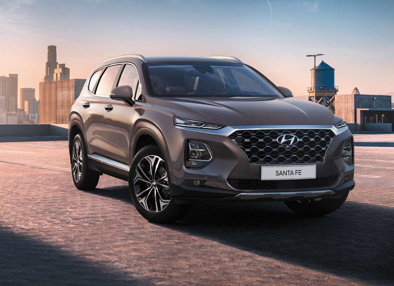 Новый Hyundai Santa Fe: российские цены и комплектации